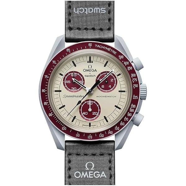 Omega x Swatch Moon Swatch Mission to The Moon Speedmaster Siyah